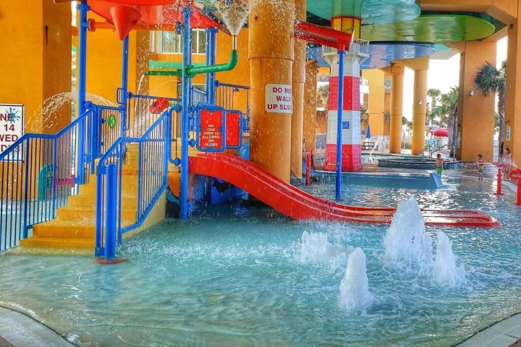 Splash Beach Condo, Aqua Park, Lazy River Panama City Beach Esterno foto